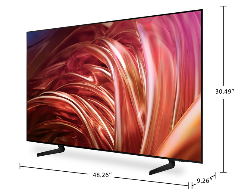 Téléviseur intelligent DELO Samsung UHD 4K de 55 po à 120 Hz avec HDR et Dolby AtmosMD (QN55S85DAEXZC)