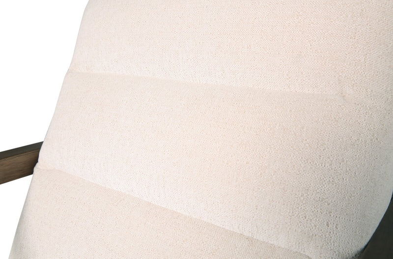 Fauteuil d’appoint Cove de 28 po en tissu de chenille - taupe 