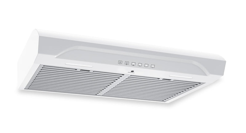 Hotte de cuisinière sous l’armoire Broan de série ALT3 de 30 po - blanche - ALT3304WW