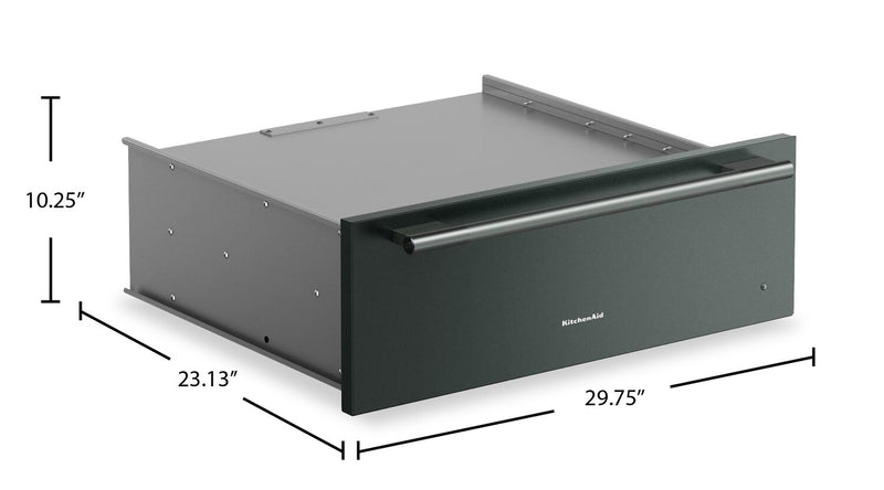 Tiroir-réchaud mijoteuse KitchenAid de 30 po - genièvre - KWES730SJP