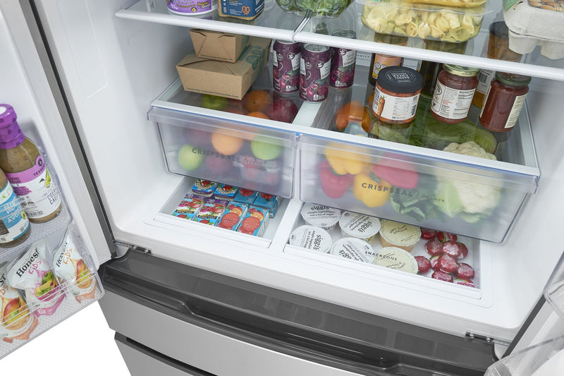 Réfrigérateur Frigidaire de 26 pi3 et de 36 po à 4 portes françaises - acier inoxydable résistant aux traces de doigts - FRMS2733AV 