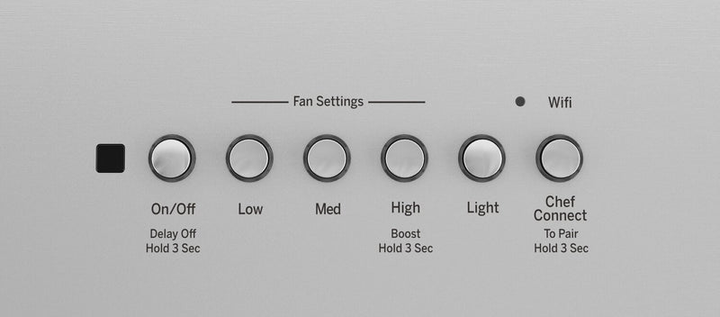 Module de hotte encastrable personnalisable intelligent GE de 42 po - acier inoxydable - UVC9420SLSS