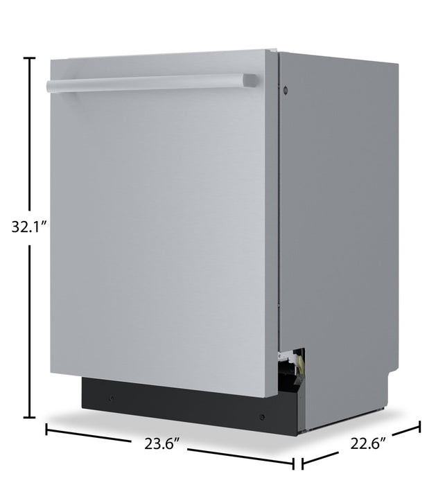 Lave-vaisselle intelligent Bosch série 800 avec commandes sur le dessus, CrystalDry et 3e panier - SGX78C55UC