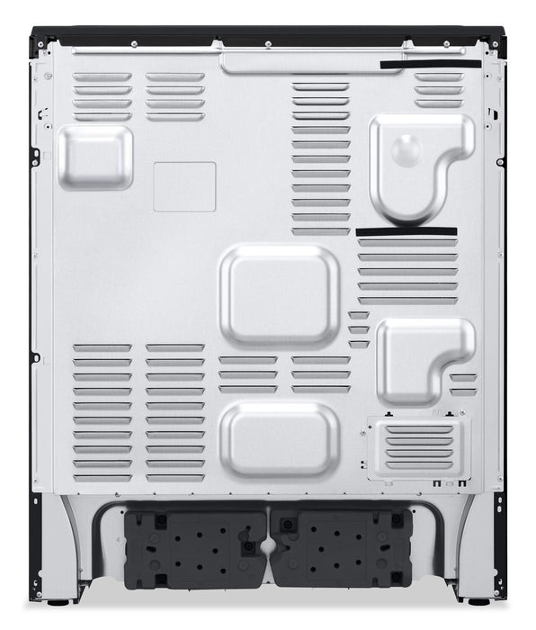 Cuisinière intelligente électrique LG de 6,3 pi3 avec friture à air - acier inoxydable noir - LSEL6335ZE
