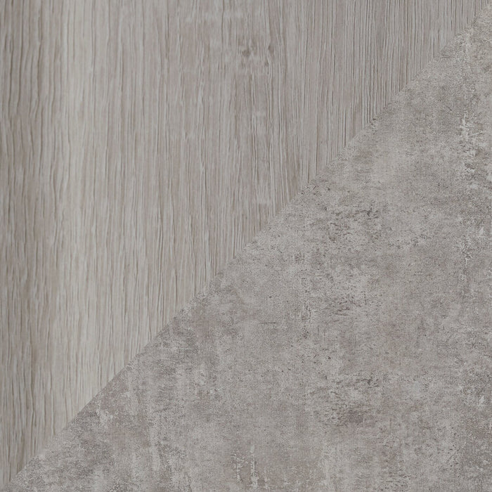 Ensemble de 3 tables modernes Cecily de 35,5 po, table à café et 2 tables de bout - blanc