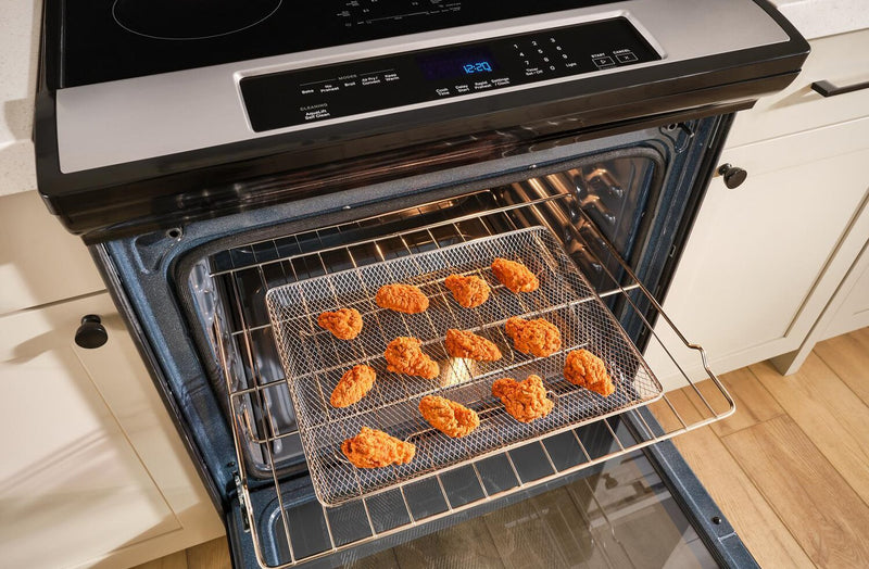 Cuisinière à induction Whirlpool de 6,4 pi3 avec friture à air sans préchauffage - acier inoxydable - WSIS5030RZ