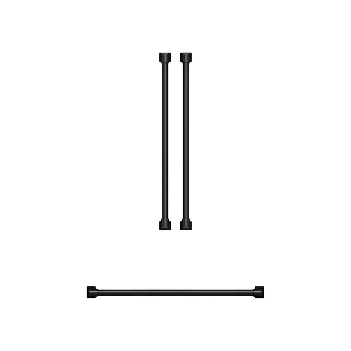 Ensemble de poignées et de boutons Thor Kitchen noir pour réfrigérateur de 36 po - CKA-RF3621-BLK