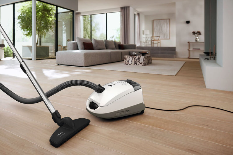 Aspirateur-traîneau Guard S1 Parquet Flex de Miele avec sac - blanc brillant - 41TRE034CDN