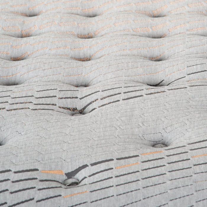 Matelas semi-ferme à Euro-plateau Bronson PosturepedicMD Plus de série 1000 de Sealy pour lit simple