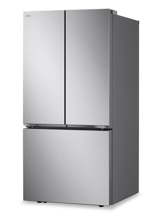 Réfrigérateur intelligent LG de 33 po et de 25 pi³ à portes françaises avec machine à glaçons - acier inoxydable - LF25S6200S