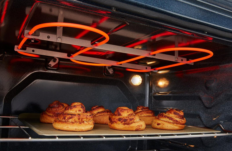 Cuisinière à gaz Maytag de 5 pi3 à convection avec friture à air sans préchauffage - noire - MFGS6030RB