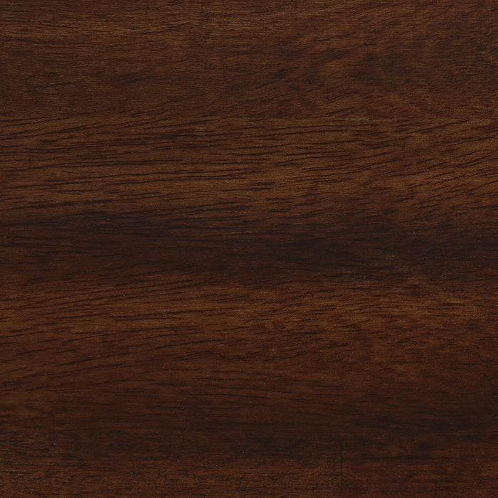 Lit à panneau Sonoma avec tête de lit et cadre de lit, brun manguier - format lit simple