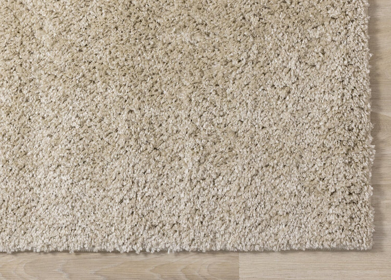 Carpette à poil long Pascal beige - 5 pi 3 po x 7 pi 7 po