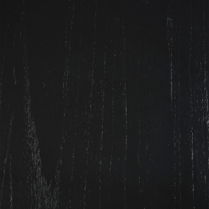 Table de bout contemporaine Julian de 22 po avec rangement et ports USB - noire