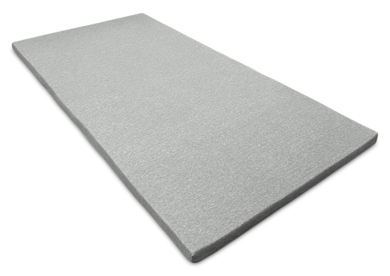 Grand surmatelas pour sofa-lit en mousse à mémoire de forme avec housse amovible à fermeture à glissière