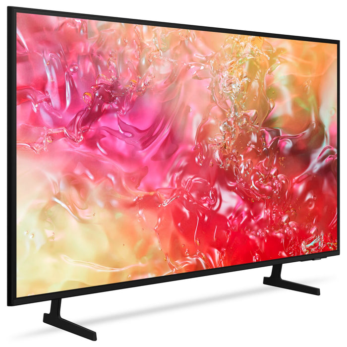 Téléviseur intelligent Samsung UHD 4K de 65 po à 60 Hz à rétroéclairage direct avec PurColourMD et HDR10+ (UN65DU7100FXZC)