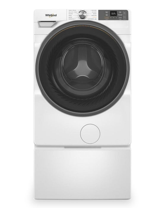Laveuse intelligente Whirlpool à chargement frontal de 5,2 pi³ avec système de ventilation FreshFlowMC - blanche - WFW5720RW