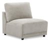 Fauteuil sans accoudoirs modulaire Voyage en tissu avec coussins de dossier amovibles - Beige