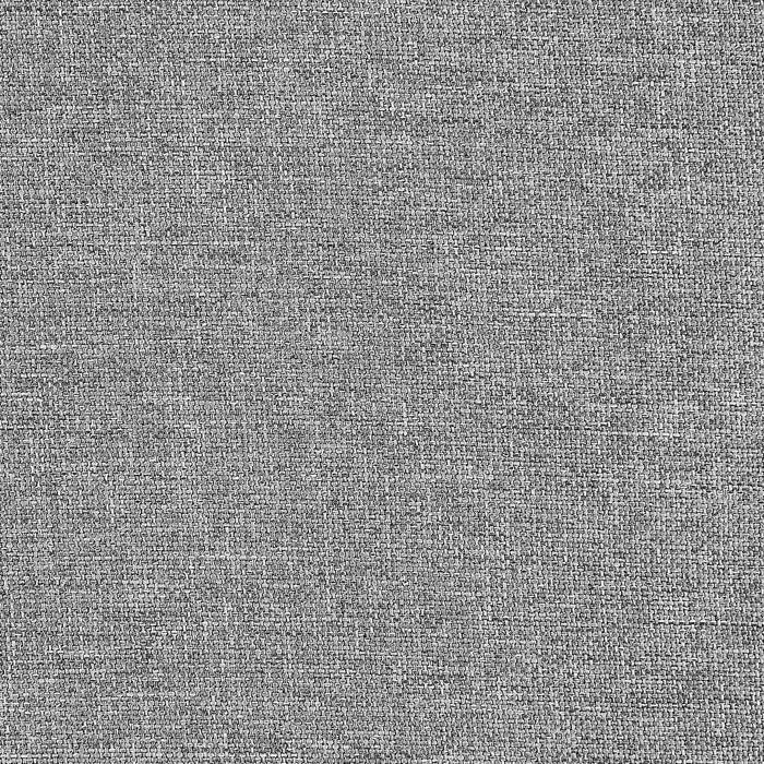 Pouf de rangement rond Vancouver de 18 po en tissu avec poignée - gris