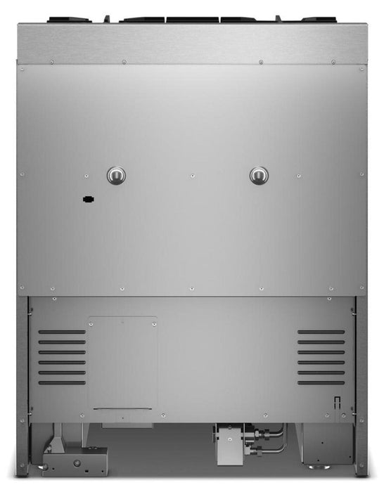 Cuisinière à gaz KitchenAid de 4,1 pi3 avec mode de friture à air sans préchauffage - genévrier - KFGS930SJP