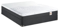 Ensemble matelas ferme à plateau-coussin dans une boîte Spa 8 de Springwall pour lit double