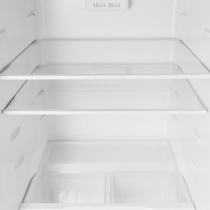 Réfrigérateur Danby de 18 pi³ et de 27 po à congélateur supérieur - blanc - DFF176B1WDB