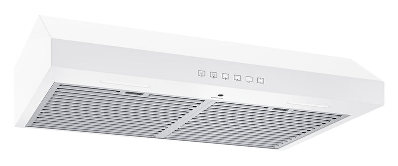 Hotte de cuisinière sous l’armoire Broan de série GLA3 de 36 po - blanche - GLA3304WW
