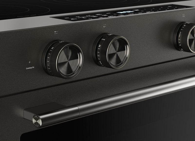 Cuisinière électrique KitchenAid de 5,3 pi³ et de 30 po - minerai noir - YKSES530SBE 