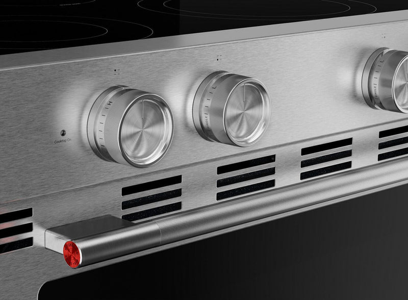 Cuisinière électrique KitchenAid de 5,3 pi³ et de 30 po - acier inoxydable résistant aux traces de doigts - YKFES530SPS