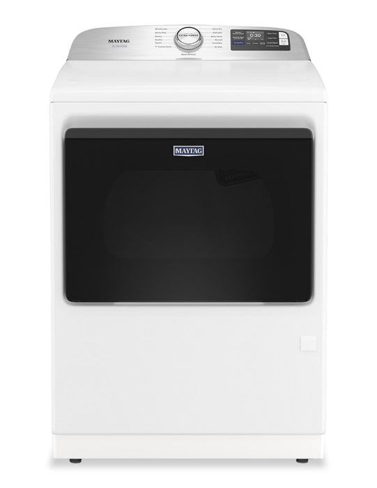 Laveuse intelligente à chargement par le haut Animal Pet Pro de 6,0 pi3 et sécheuse à gaz de 7,4 pi3 de Maytag - blanches 