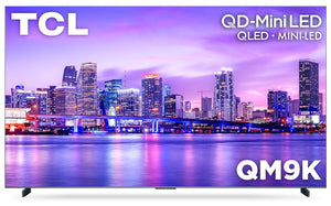 Téléviseur intelligent QLED Mini DEL QD TCL QM9K UHD 4K de 98 po avec Google TV (98QM9K)