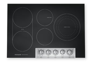 Surface de cuisson électrique Frigidaire Professional de 30 po à 5 éléments - acier inoxydable - PCCE3080AF