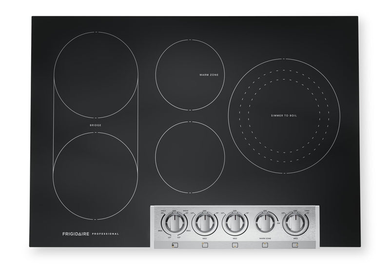 Surface de cuisson électrique Frigidaire Professional de 30 po à 5 éléments - acier inoxydable - PCCE3080AF