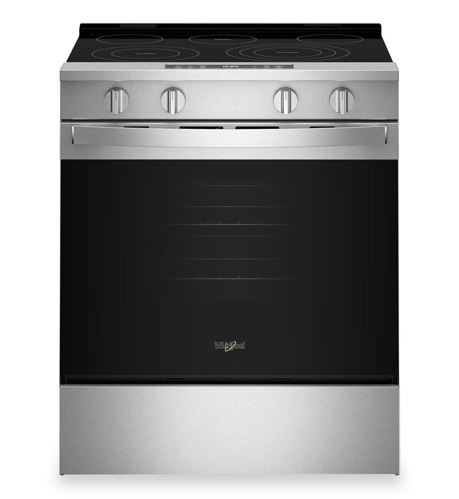 Cuisinière électrique Whirlpool de 30 po avec cuisson à air - acier inoxydable résistant aux traces de doigts - YWSES5030SZ 