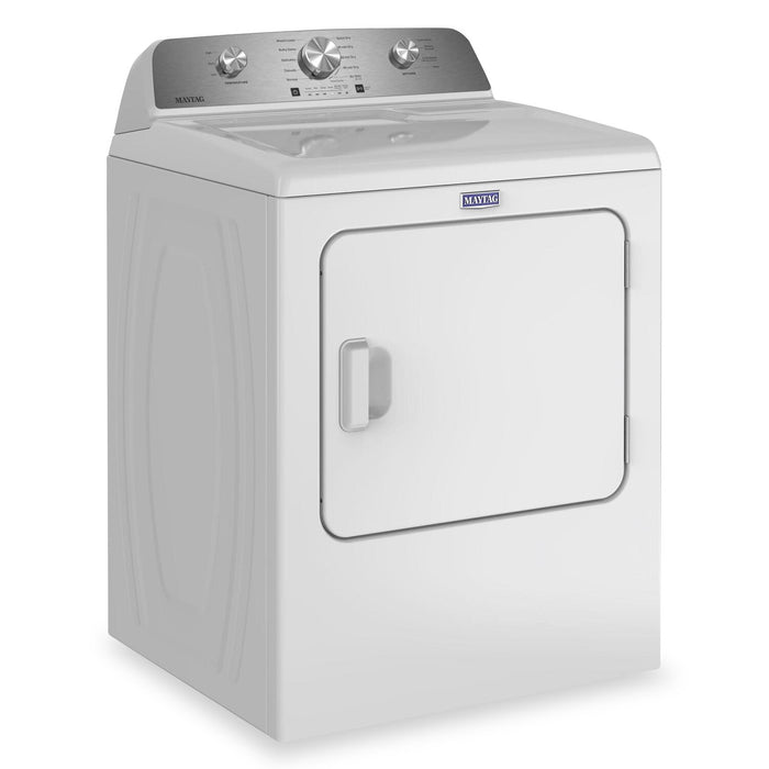Sécheuse à gaz Maytag de 7,0 pi3 avec option de prévention des plis - blanche - MGD4205SW 