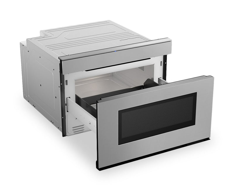 Tiroir four à micro-ondes intelligent encastré Sharp de 1,2 pi³ et de 24 po - acier inoxydable - SMD2479KC