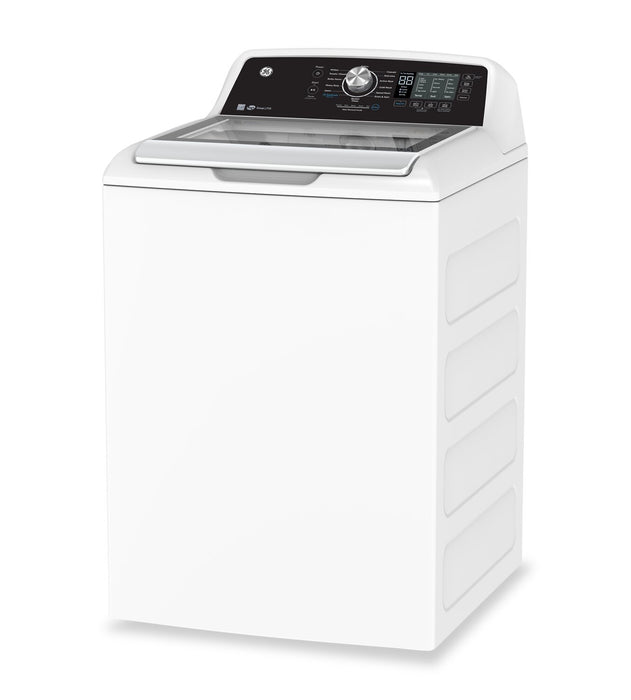 Laveuse GE à chargement par le haut de 5,3 pi³ avec système de lavage Infusor - blanc - GTW681BMRWS
