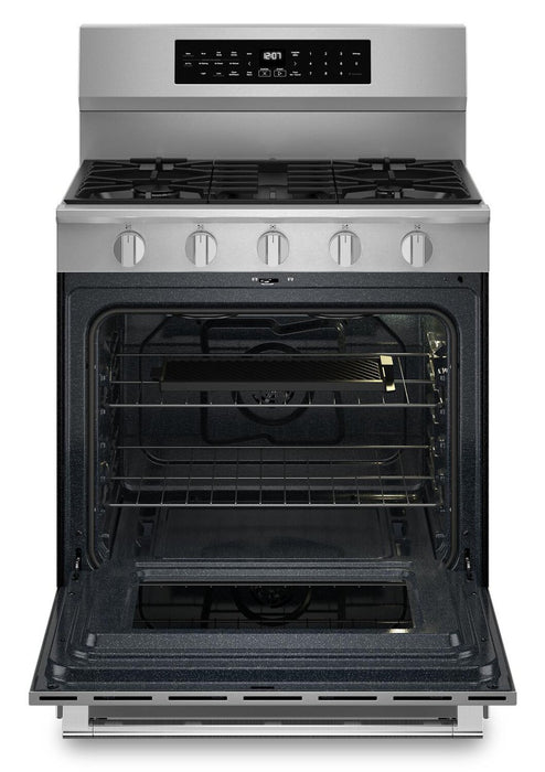 Cuisinière intelligente à gaz Maytag de 5 pi³ à convection véritable avec mode gril - acier inoxydable - MFGS8030RZ