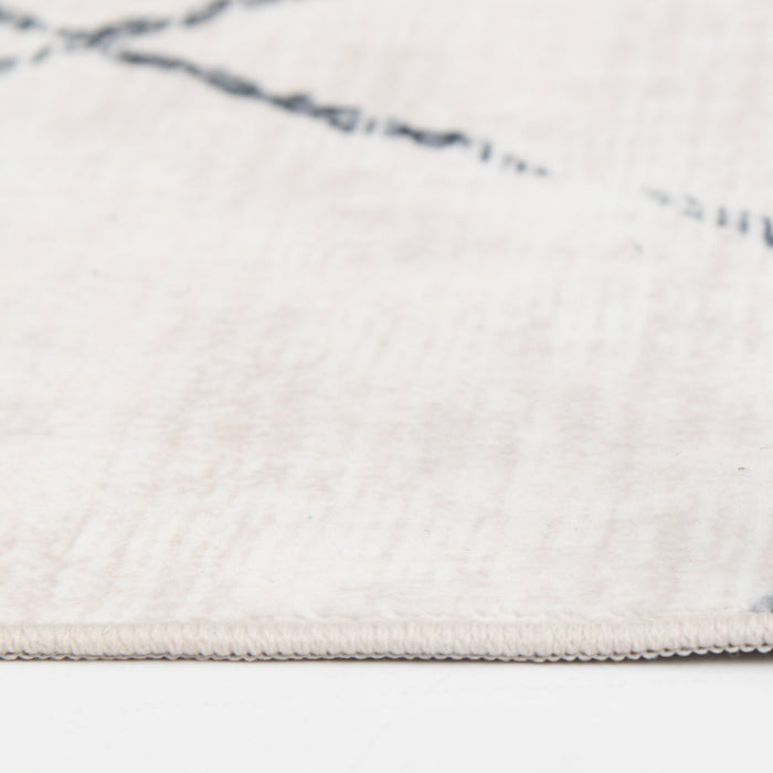 Carpette Selin ivoire lavable - 5 pi x 7 pi