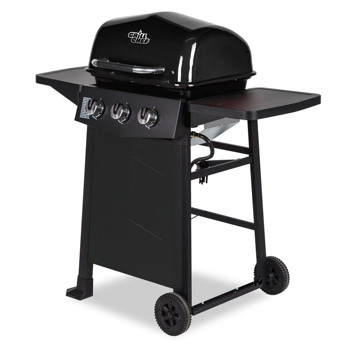 Gril à gaz propane Grill Chef de 24 000 BTU à 3 brûleurs - GCC310CRP