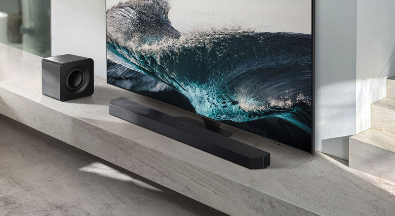 Barre de son à 5.1.2 canaux SAMSUNG HW-Q800F avec caisson d’extrêmes graves (HW-Q800F/ZC)