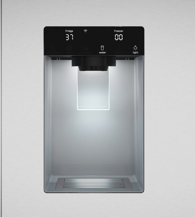 Réfrigérateur Bosch de 36 po et de 21,6 pi3 à portes françaises - acier inoxydable résistant aux traces de doigts - B36CD10ENS