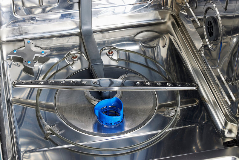 Lave-vaisselle Classic Rétro par Unique de 24 po et de 45 dBA avec commandes sur le dessus - turquoise brume marine - UGP-24CR DW T