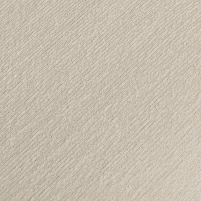 Fauteuil d’appoint pivotant Rio de 34,5 po en tissu de chenille - blanc ivoire