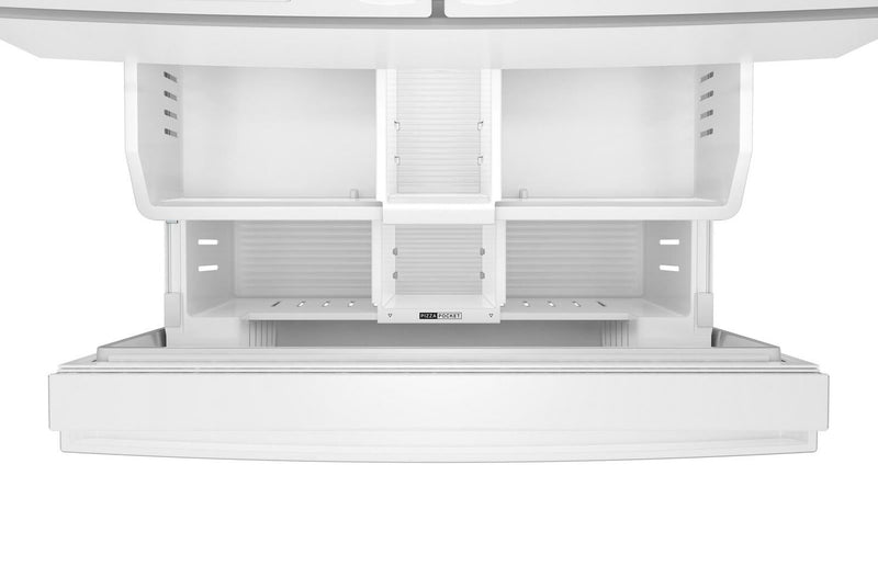 Réfrigérateur Whirlpool de 36 po et de 29 pi3 à portes françaises - blanc - WRMF3636SW