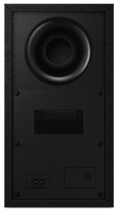 Barre de son à 5.1 canaux SAMSUNG de série B avec caisson d’extrêmes graves sans fil (HW-B750F/ZC)