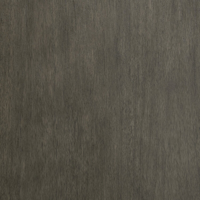 Table de salle à manger ronde Bryn de 42 po avec abattant - gris foncé