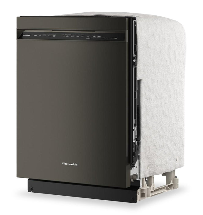 Lave-vaisselle KitchenAid de 24 po et de 41 dBA avec 3e panier à jets - minerai noir - KDFS324SBE