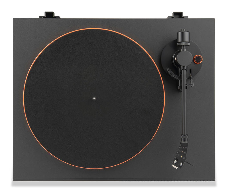 Tourne-disque Spinner de JBL avec Bluetooth - noir et orange