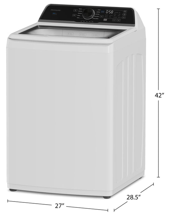 Laveuse Frigidaire à chargement par le haut de 5,1 pi³ - blanche - FLVW7523BW